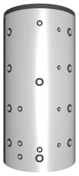 JHS mit Dämmung in Silber
