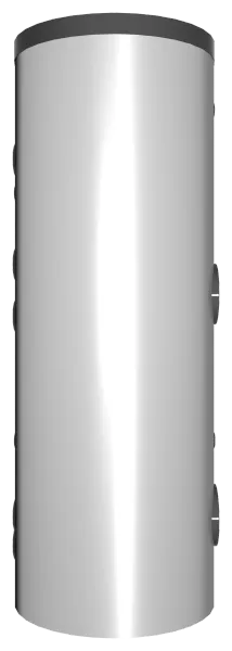 JSRS mit Dämmung in Silber